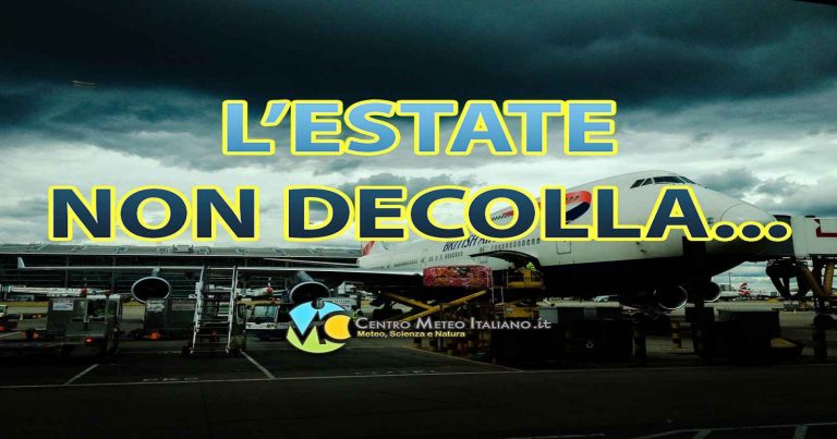 Meteo – Prossima settimana probabilmente molto piovosa e con clima più fresco, estate rimandata in Italia