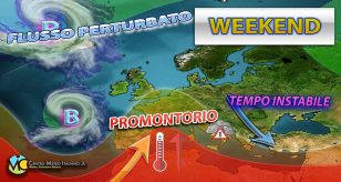 Alta pressione in rimonta dal weekend