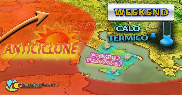 Meteo - Aria più fresca in quota, il maltempo mette nel mirino l'Italia nel Weekend, i dettagli