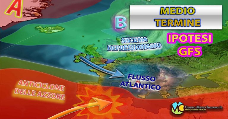 Meteo – Lieve ripresa dell’Alta pressione nella settimana prossima, ma con insidia maltempo sempre presente: i dettagli