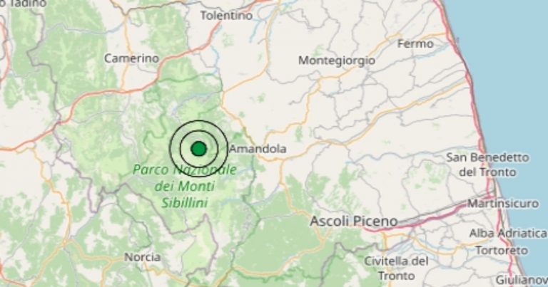 Terremoto nelle Marche oggi, venerdì 30 giugno 2023, scossa M 3.3 avvertita in provincia di Macerata – Dati Ingv