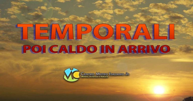 Meteo Weekend – Fine settimana altalenante tra caldo e temporali al nord Italia, ecco le previsioni Meteo Weekend – Fine settimana altalenante tra caldo e temporali al nord Italia, ecco le previsioni