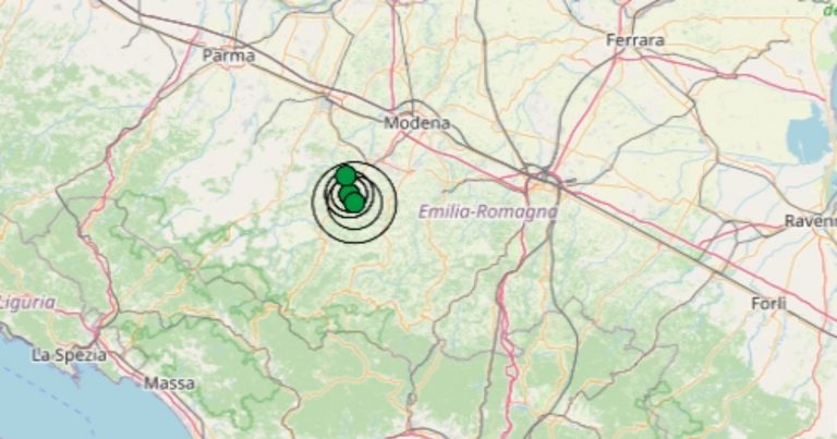 Terremoto oggi Emilia Romagna, martedì 4 luglio 2023, scossa M 3.0 in provincia di Modena – Dati Ingv Terremoto oggi Emilia Romagna, martedì 4 luglio 2023, scossa M 3.0 in provincia di Modena – Dati Ingv