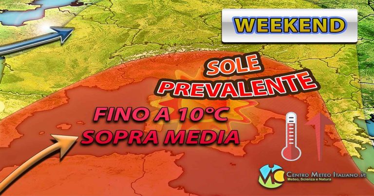 Meteo Weekend – Allerta caldo, in arrivo temperature di oltre 10 gradi sopra le medie di Luglio