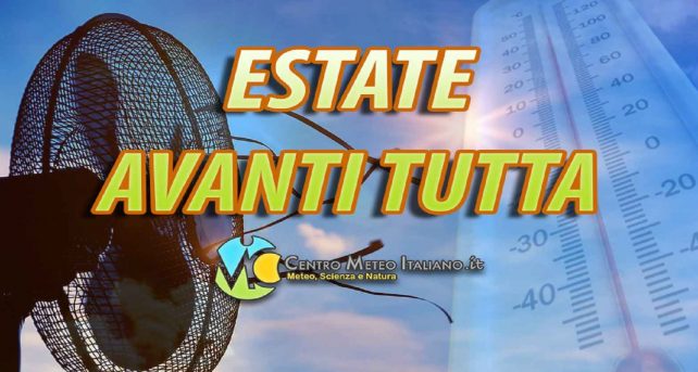 Estate che inizia subito con caldo in aumento