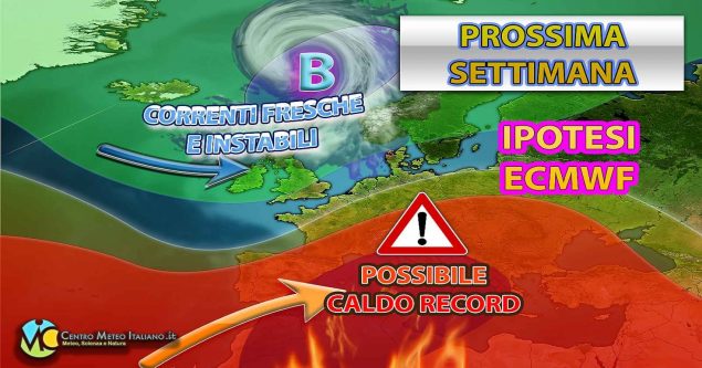 Meteo estate, caldo record non escluso per la prossima settimana