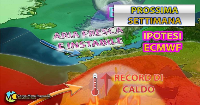 Meteo – Aria rovente in risalita direttamente dal Sahara, temperature estreme con possibili record di caldo