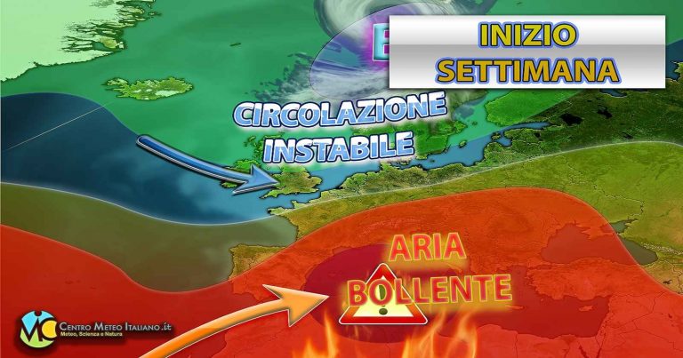 Meteo Italia – Promontorio africano in rimonta con temperature da record, possibili massime anche oltre i 45°C