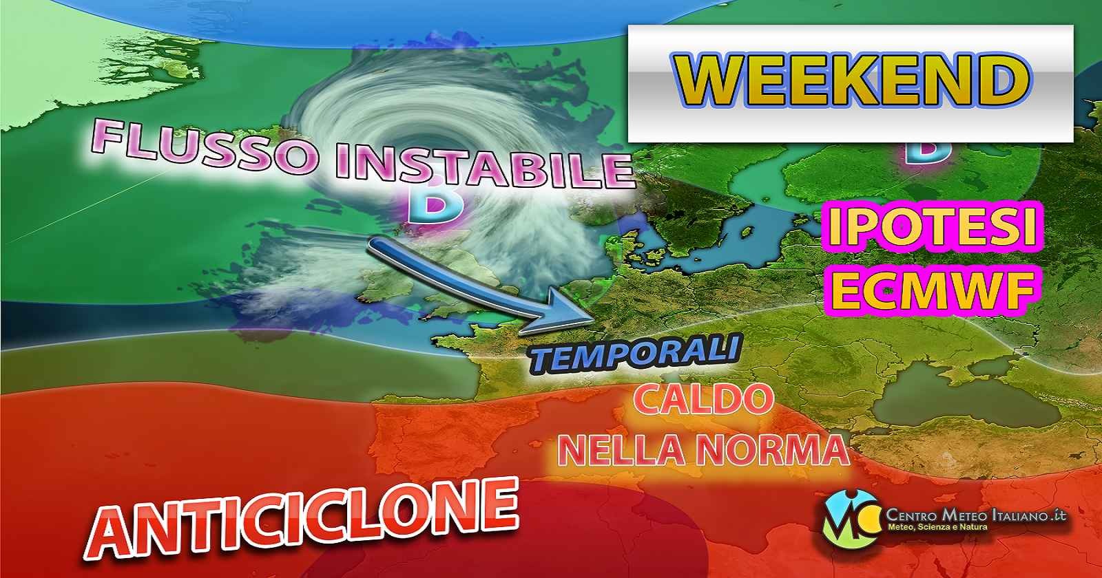 Caldo nella norma per gli ultimi giorni di luglio
