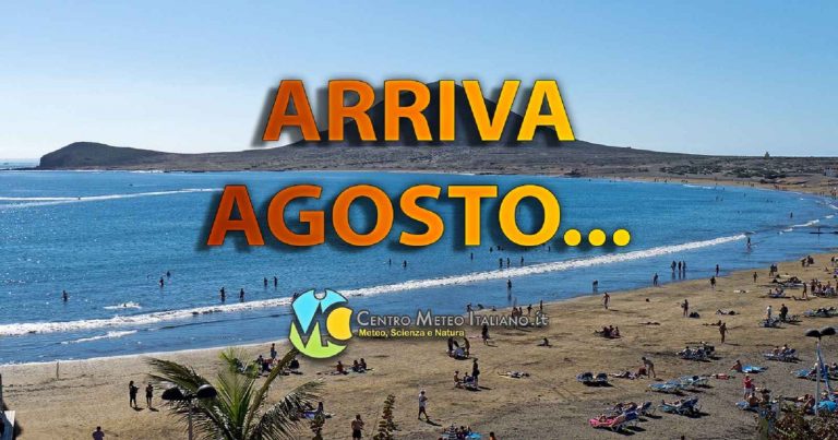 Meteo Agosto – Prima parte a tratti fresco e con rischio maltempo, poi torna l’anticiclone con caldo intenso? Le ultimissime Meteo Agosto – Prima parte a tratti fresco e con rischio maltempo, poi torna l’anticiclone con caldo intenso? Le ultimissime