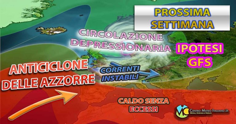 Meteo Italia – agosto potrebbe iniziare con un affondo instabile sul Mediterraneo, ultimi aggiornamenti