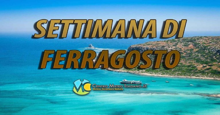 Meteo – Ferragosto con clima caldo ma senza eccessi, qualche temporali in settimana su queste regioni