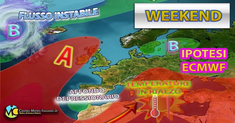 Meteo – Alta pressione in rimonta con temperature al di sopra delle medie