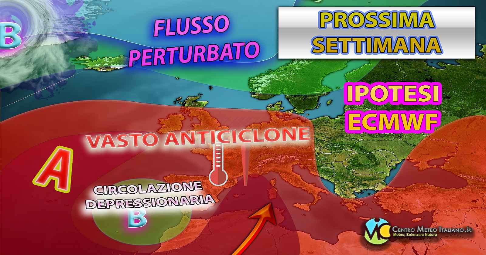 Meteo Italia - alta pressione per la prima parte di settembre con temperature in rialzo