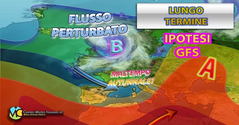 Meteo – Possibile svolta dell’Autunno con maltempo per fine settembre? Le ultimissime