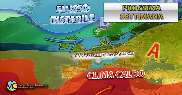 Meteo Italia: nuova rapida fase calda in arrivo sul Mediterraneo centrale, piogge autunnali ancora lontane