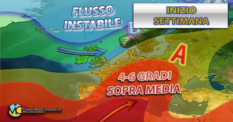 Meteo Italia – Robusto anticiclone e caldo fino ad inizio settimana
