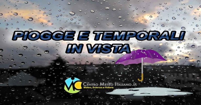 Meteo Italia – Tempo instabile con acquazzoni e temporali, ecco le regioni interessate Meteo Italia – Tempo instabile con acquazzoni e temporali, ecco le regioni interessate