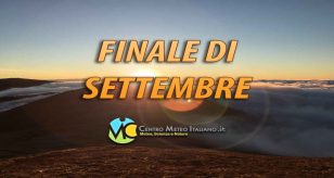 Meteo Italia - finale di settembre tra goccia fredda e anticiclone