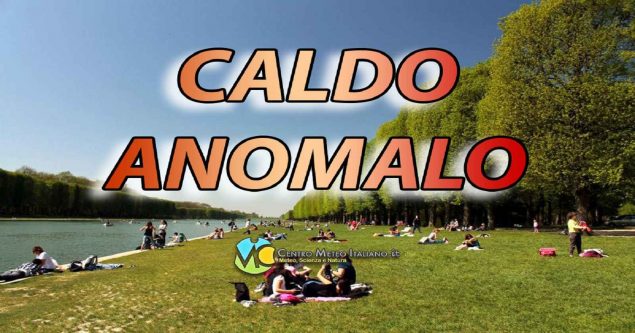 Caldo anomalo in vista del primo weekend di aprile