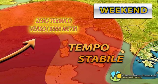 Meteo - Sprint dell'Anticiclone nel Weekend riporta stabilità e bel tempo ovunque con picchi fino a +30°C: i dettagli