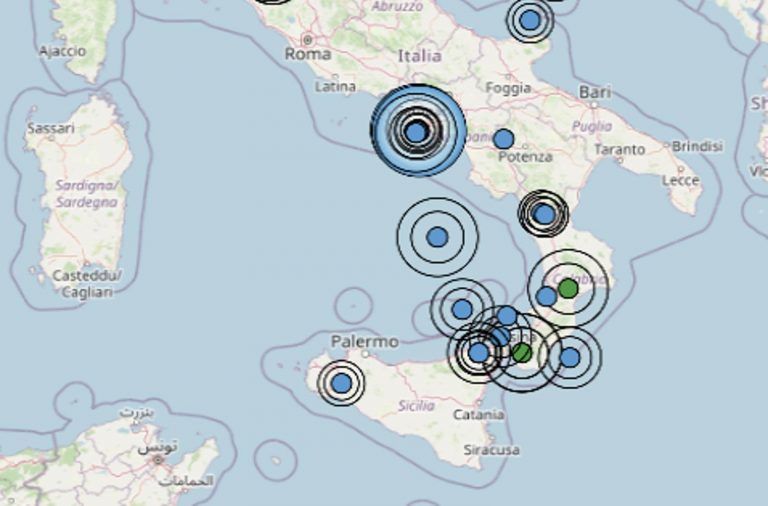 Terremoto in Calabria oggi, martedì 3 ottobre 2023: doppia scossa avvertita. Epicentro e dati ufficiali Ingv Terremoto in Calabria oggi, martedì 3 ottobre 2023: doppia scossa avvertita. Epicentro e dati ufficiali Ingv