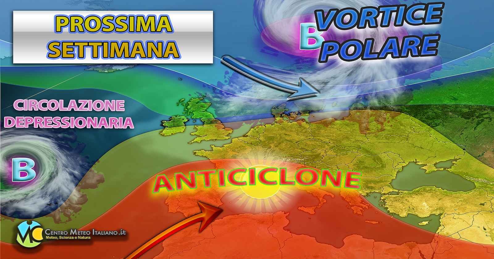 Seconda settimana di ottobre ancora sotto l'alta pressione