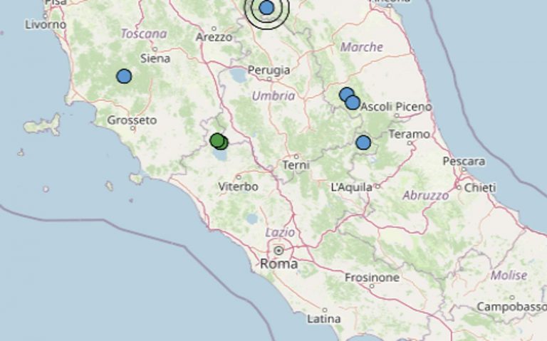 Terremoto, due scosse registrate nel Lazio: epicentro e dati ufficiali Ingv