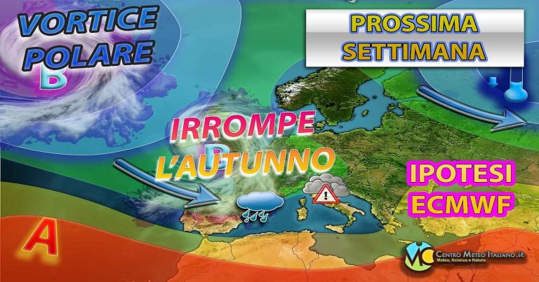 Meteo – Italia verso condizioni di maltempo la prossima settimana, attese forti piogge, temporali e calo termico Meteo – Italia verso condizioni di maltempo la prossima settimana, attese forti piogge, temporali e calo termico