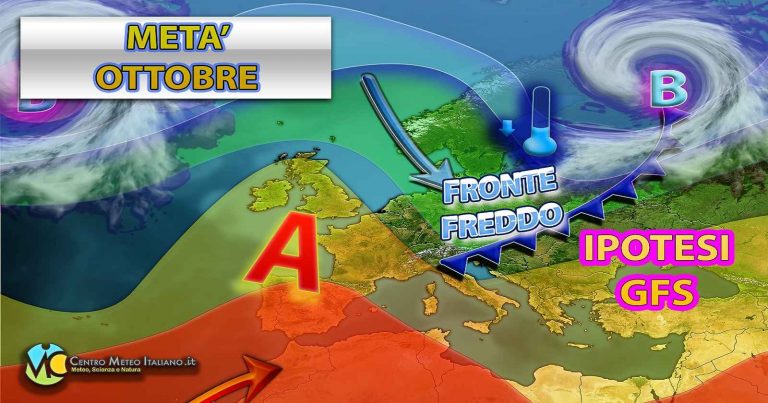 Meteo – Attenzione, scenari invernali per il proseguo di Ottobre, possibile neve a quote relativamente basse: la tendenza