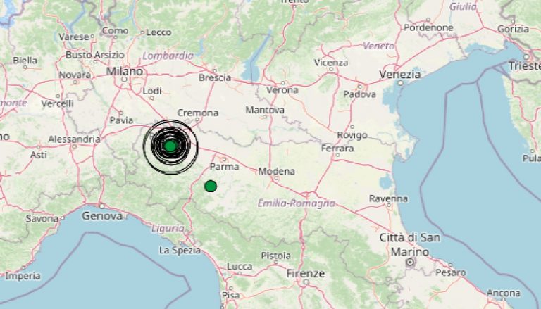 Forte scossa di terremoto in Emilia Romagna, oggi, 13 ottobre 2023: magnitudo 3.7, epicentro in provincia di Piacenza