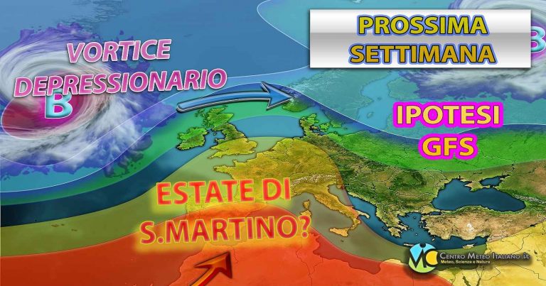 Meteo Italia – altri impulsi di maltempo pronti a raggiungere il Mediterraneo, estate di San Martino a seguire