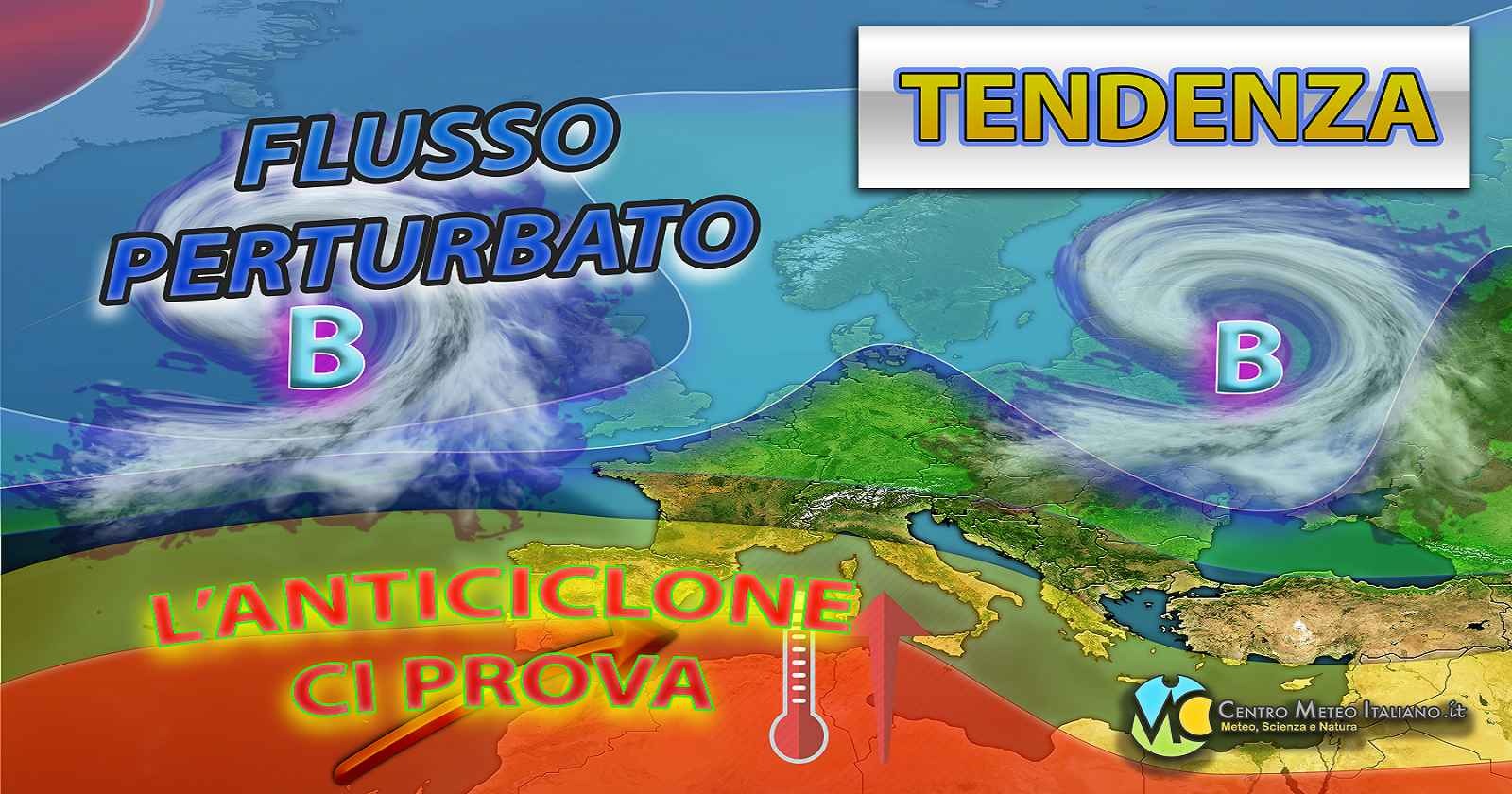 Alta pressione verso il Mediterraneo per la prossima settimana