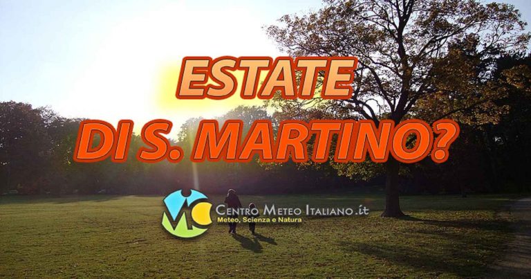 Meteo Italia – estate di San Martino nella seconda settimana di novembre, robusto anticiclone in rimonta