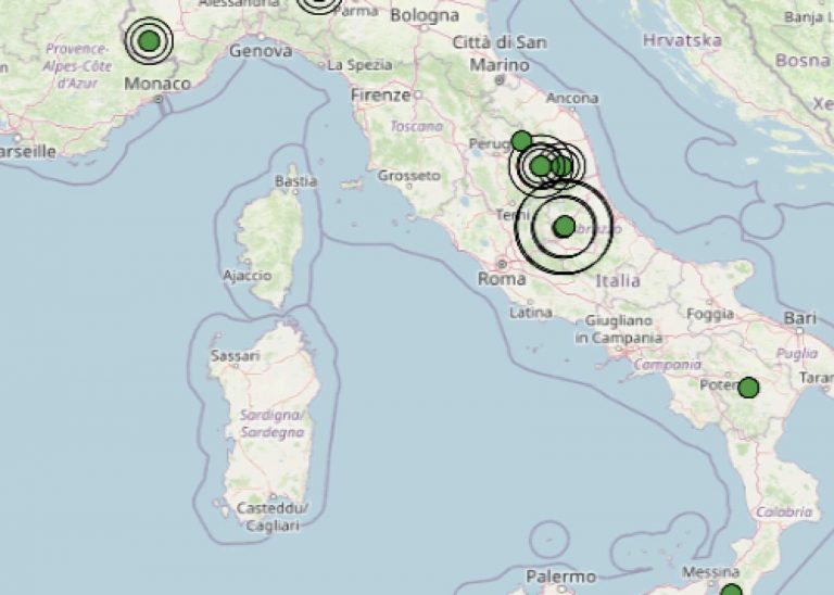 Doppio intenso terremoto nettamente avvertito in Abruzzo: epicentro in provincia dell’Aquila. I dati ufficiali Ingv Doppio intenso terremoto nettamente avvertito in Abruzzo: epicentro in provincia dell’Aquila. I dati ufficiali Ingv