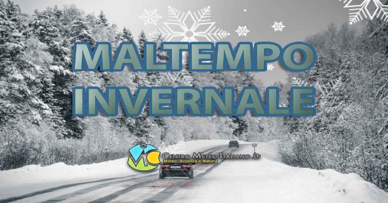 Meteo – Maltempo invernale in arrivo in Italia su alcune regioni con neve anche sotto i 1000 metri di altitudine Meteo – Maltempo invernale in arrivo in Italia su alcune regioni con neve anche sotto i 1000 metri di altitudine