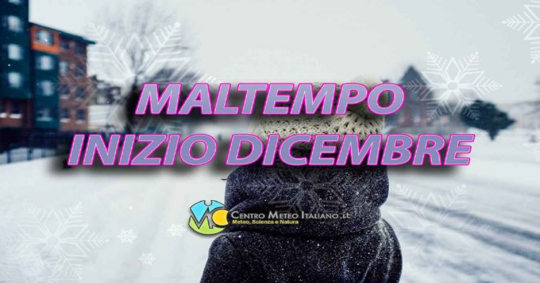 Meteo – Nuova perturbazione in arrivo in Italia entro il weekend con maltempo invernale e neve a quote basse