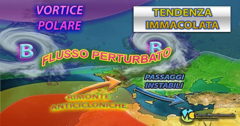 Meteo – Italia nel mirino del maltempo per l’Immacolata: irruzione polare in arrivo, i dettagli