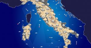 Previsioni meteo in Italia per domani 4 dicembre 2023
