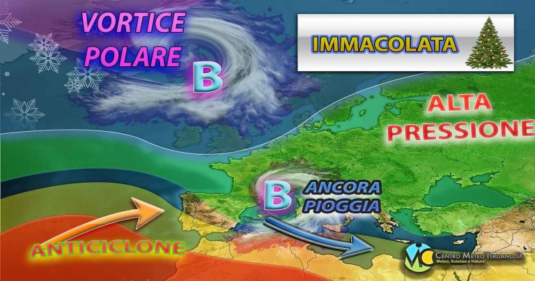 Meteo Italia – maltempo verso il Centro-Sud poi nuovo impulso entro il weekend con neve a bassa quota