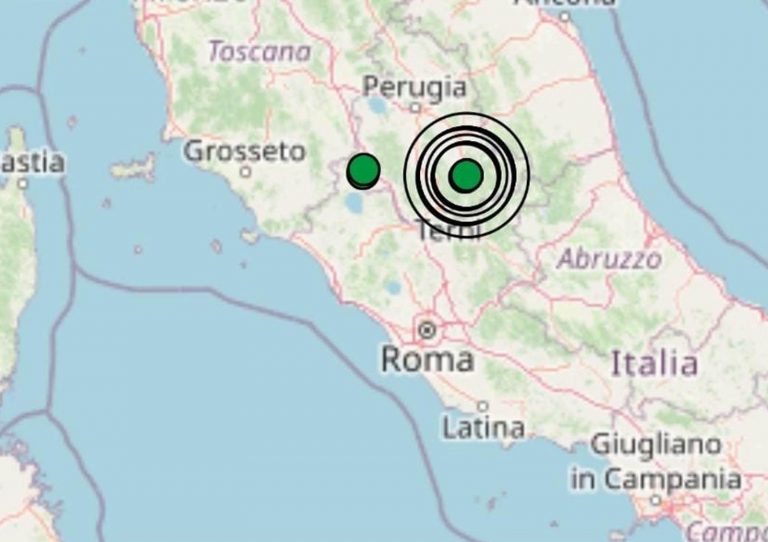 Terremoto, sciame sismico in Umbria: disposta la chiusura delle scuole a Spoleto. I dati ufficiali Ingv