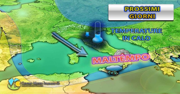 Meteo – Sciabolata polare in arrivo in Italia, piogge e possibili temporali con nevicate e nuovo calo termico in arrivo Meteo – Sciabolata polare in arrivo in Italia, piogge e possibili temporali con nevicate e nuovo calo termico in arrivo