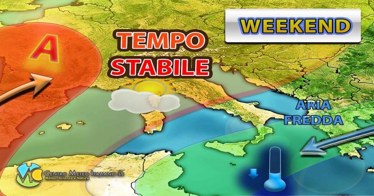 Meteo Italia – Alta pressione in affermazione, atteso bel tempo su tutto il Paese