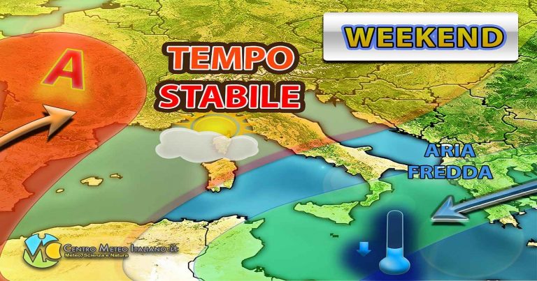 Meteo Italia – Aria fredda in arrivo con deciso calo termico, ma prossima settimana clima mite specie in quota Meteo Italia – Aria fredda in arrivo con deciso calo termico, ma prossima settimana clima mite specie in quota
