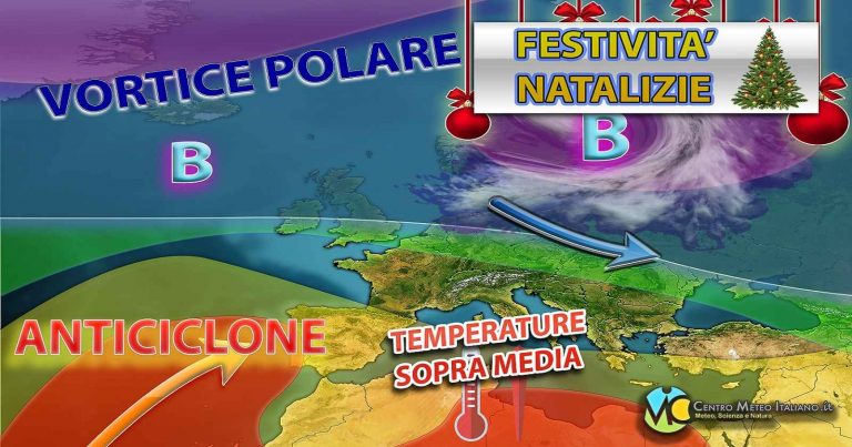 Meteo Weekend – Campana anticiclonica protegge l’Italia nel fine settimana di Natale, ecco i dettagli