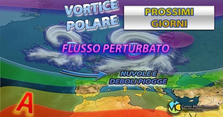 Meteo – Flusso di correnti polari minaccia l’Italia, con peggioramento in arrivo da venerdì, i dettagli