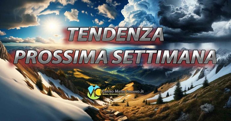 Meteo – Nuovo impulso perturbato anche la prossima settimana con nuova fase di maltempo intenso in Italia