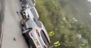 frana colombia morti