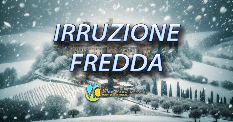 Meteo – Freddo e maltempo in arrivo nel weekend. Tutti i dettagli