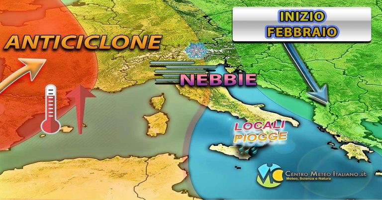 Meteo – Anticiclone superstar tra bel tempo e nebbie fino al Weekend in Italia, Inverno non pervenuto